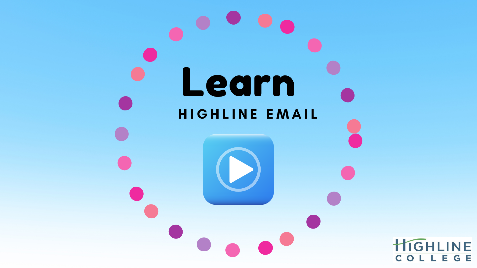 Learn about your Highline email